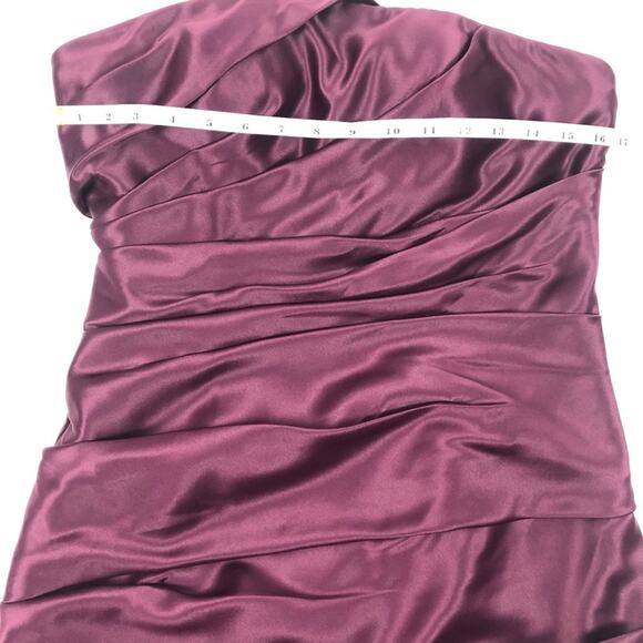 Bill Levkoff Plum Tiered Dress size 10 - Picture 5 of 10